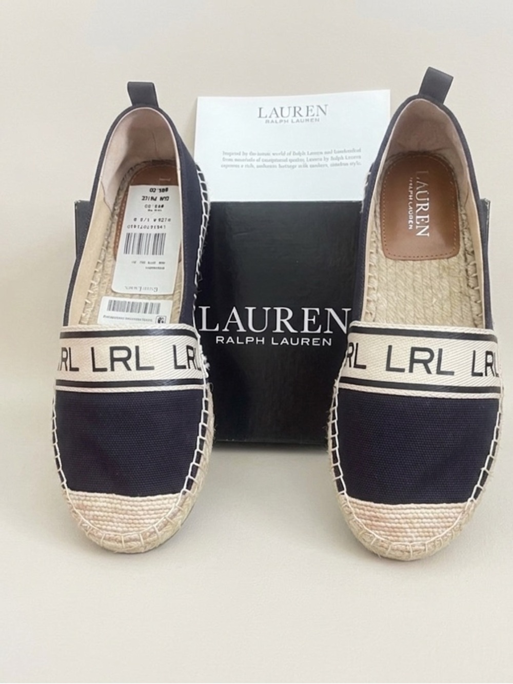 Lauren Ralph Lauren Canvas Espadrilles NWT